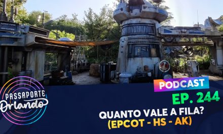 PODCAST EP. 244 – Quanto vale a fila? (Epcot, Hollywood Studios e Animal Kingdom)